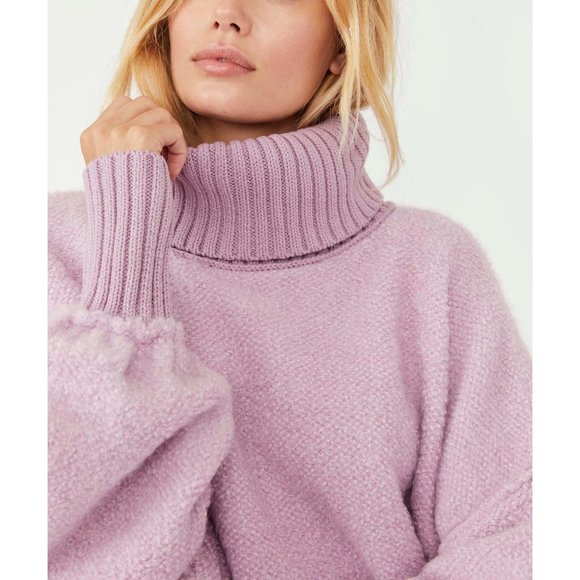 🎉LAST CHANCE🎉 NWT Free People Milo Pullover / Moonlit Orchid - Picture 4 of 6